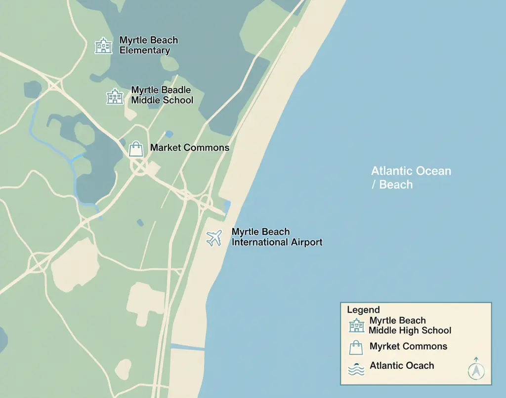 landing at 25 elementary school airport